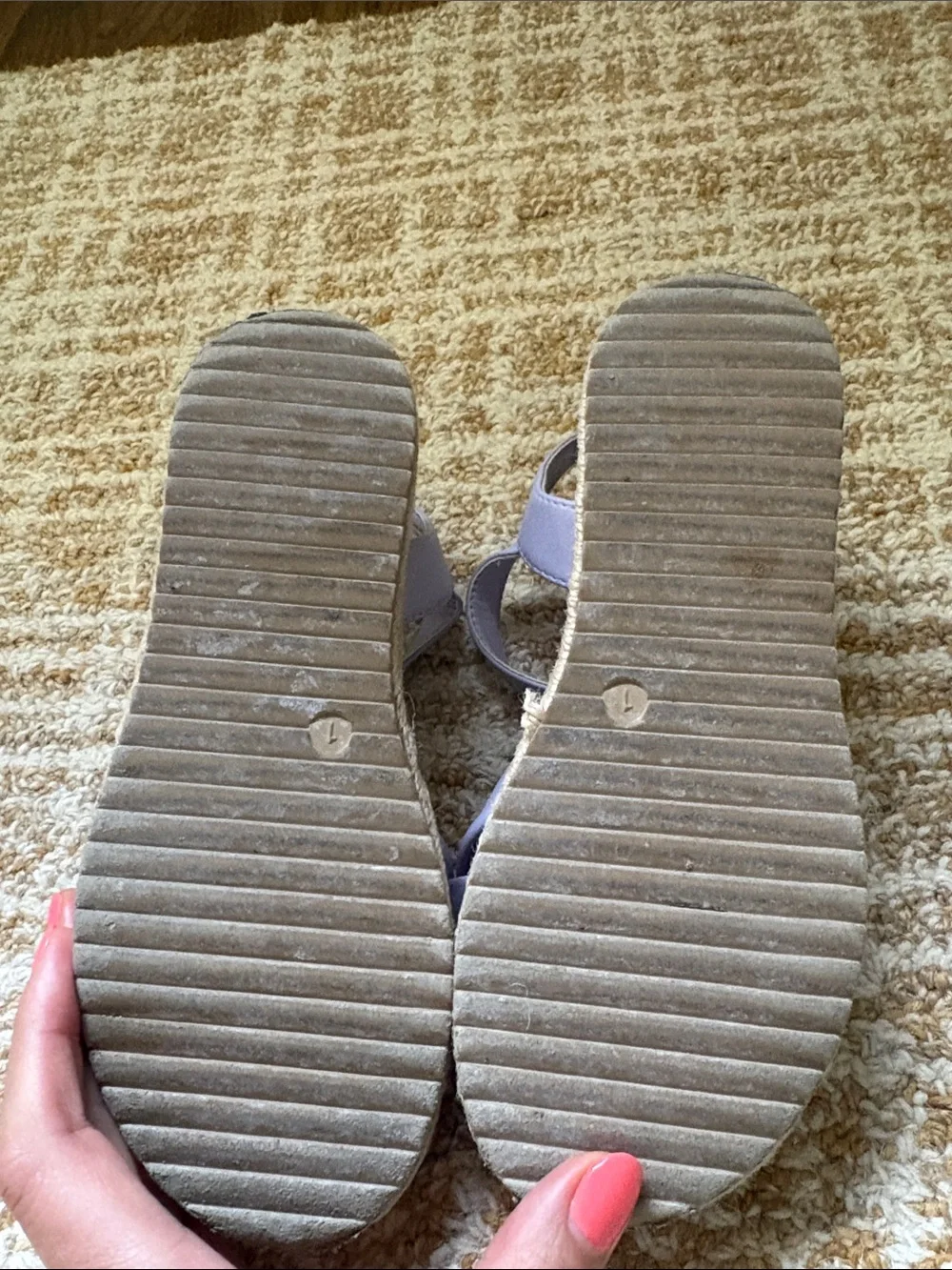 Nordstrom Girls Lilac Knot Ankle-Strap Espadrille Sandals